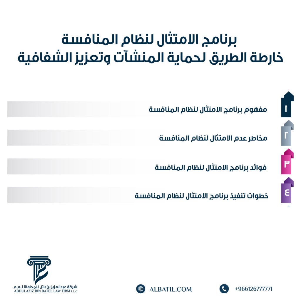 برنامج الامتثال لنظام المنافسة