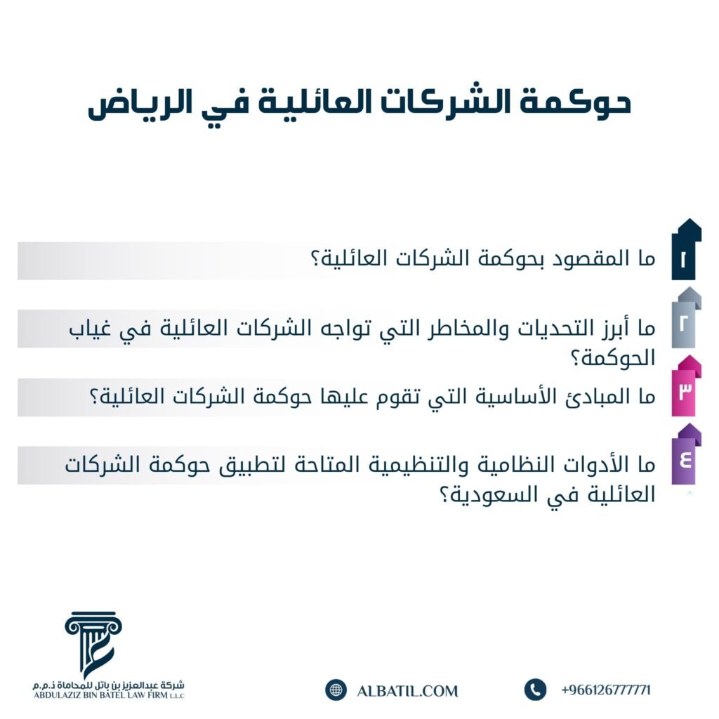 حوكمة الشركات العائلية في الرياض