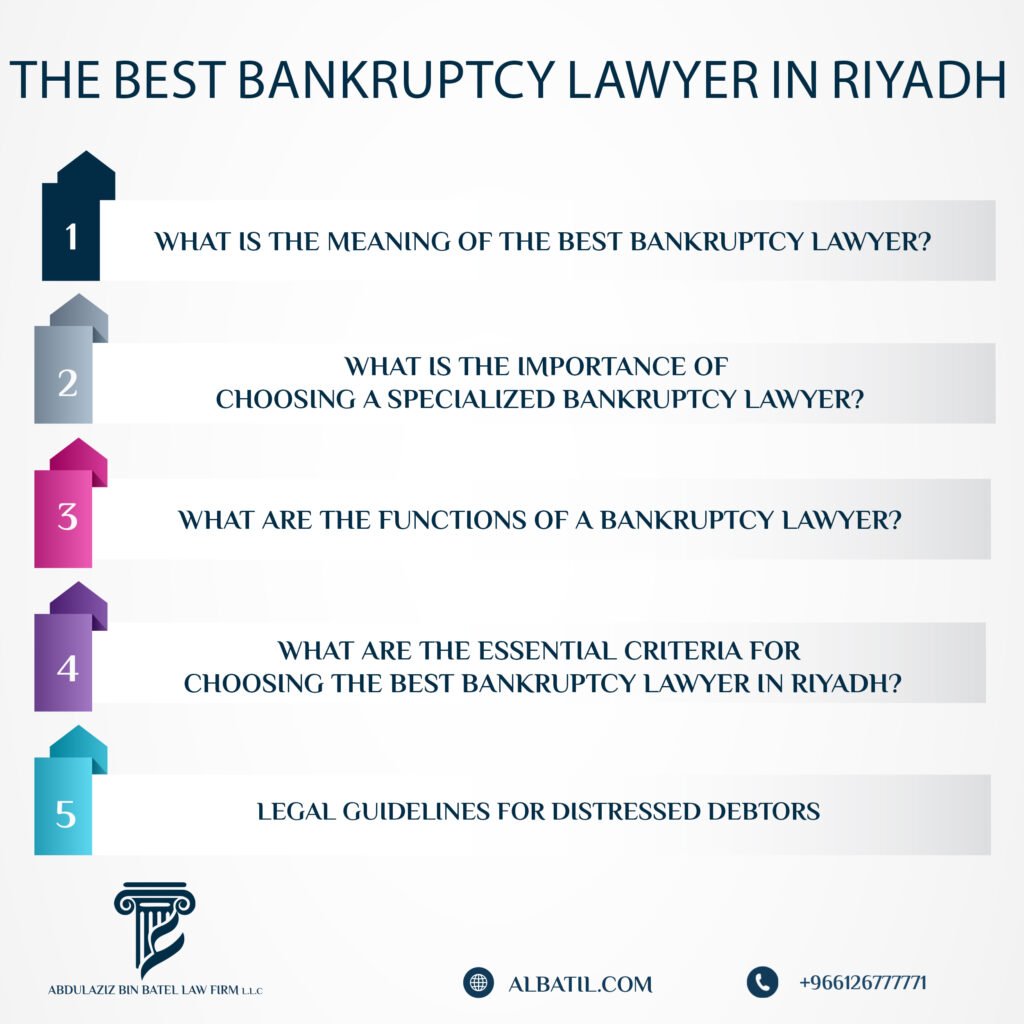 The Best Bankruptcy Lawyer in Riyadh