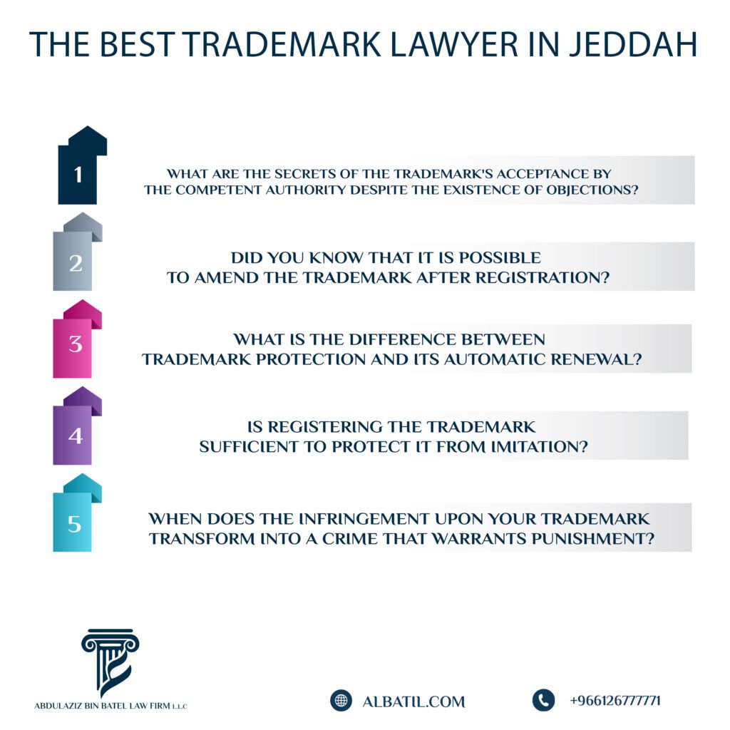The Best Trademark Lawyer in Jeddah