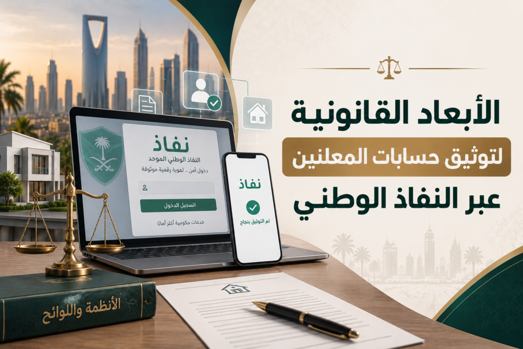 الأبعاد القانونية لتوثيق حسابات المعلنين عبر النفاذ الوطني